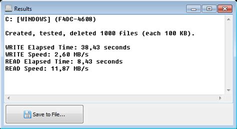 VovSoft Disk Benchmark 2.0
