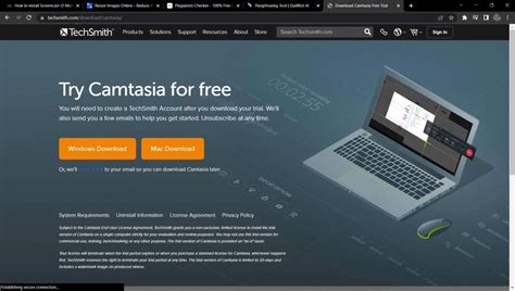 Camtasia For Windows 2022 Free Full Download
