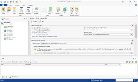 EMCO MSI Package Builder
