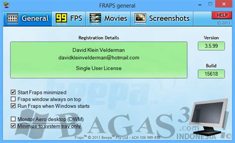Fraps 3.5 Free Version

