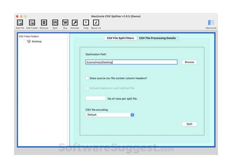 VovSoft CSV Splitter 2.0